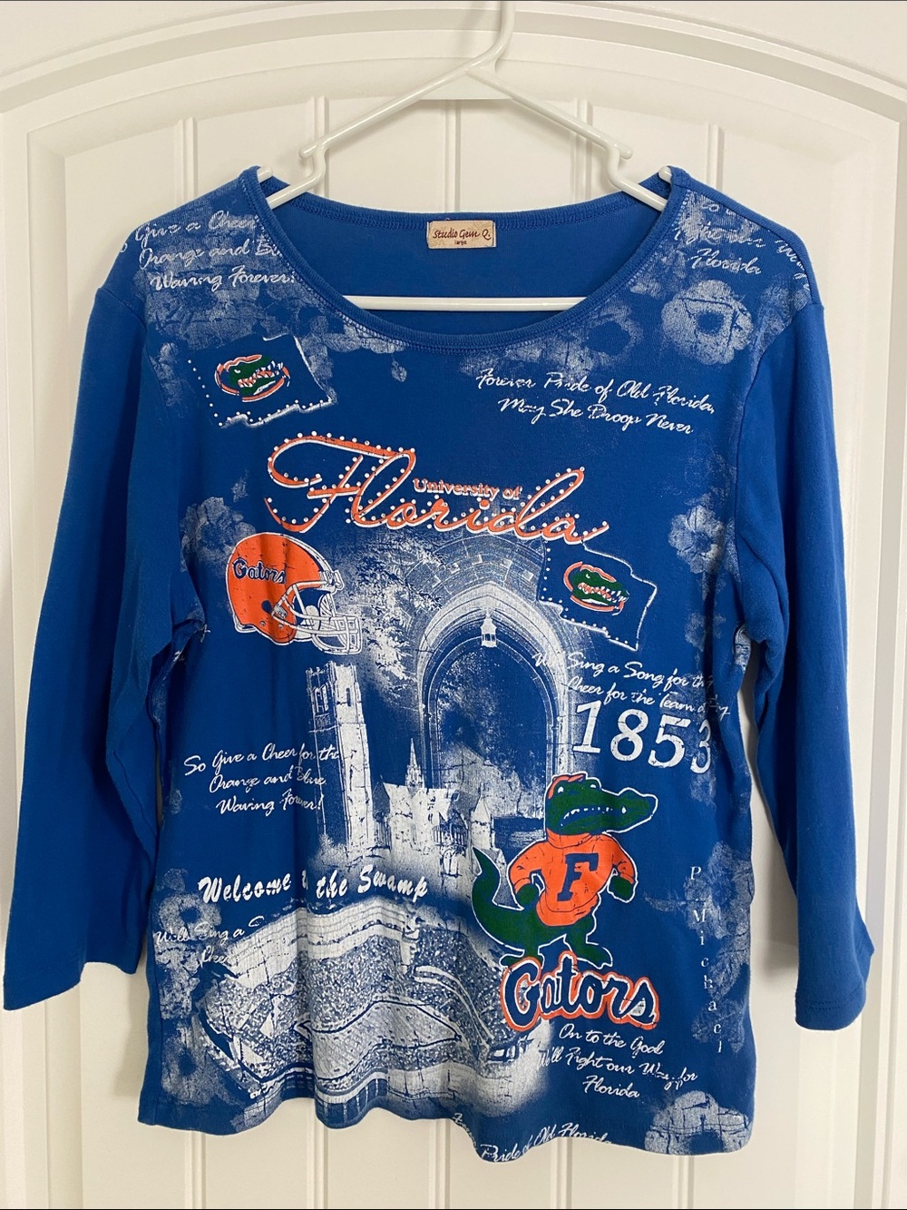 University of Florida Gators women's football game day 100% cotton t-shirt